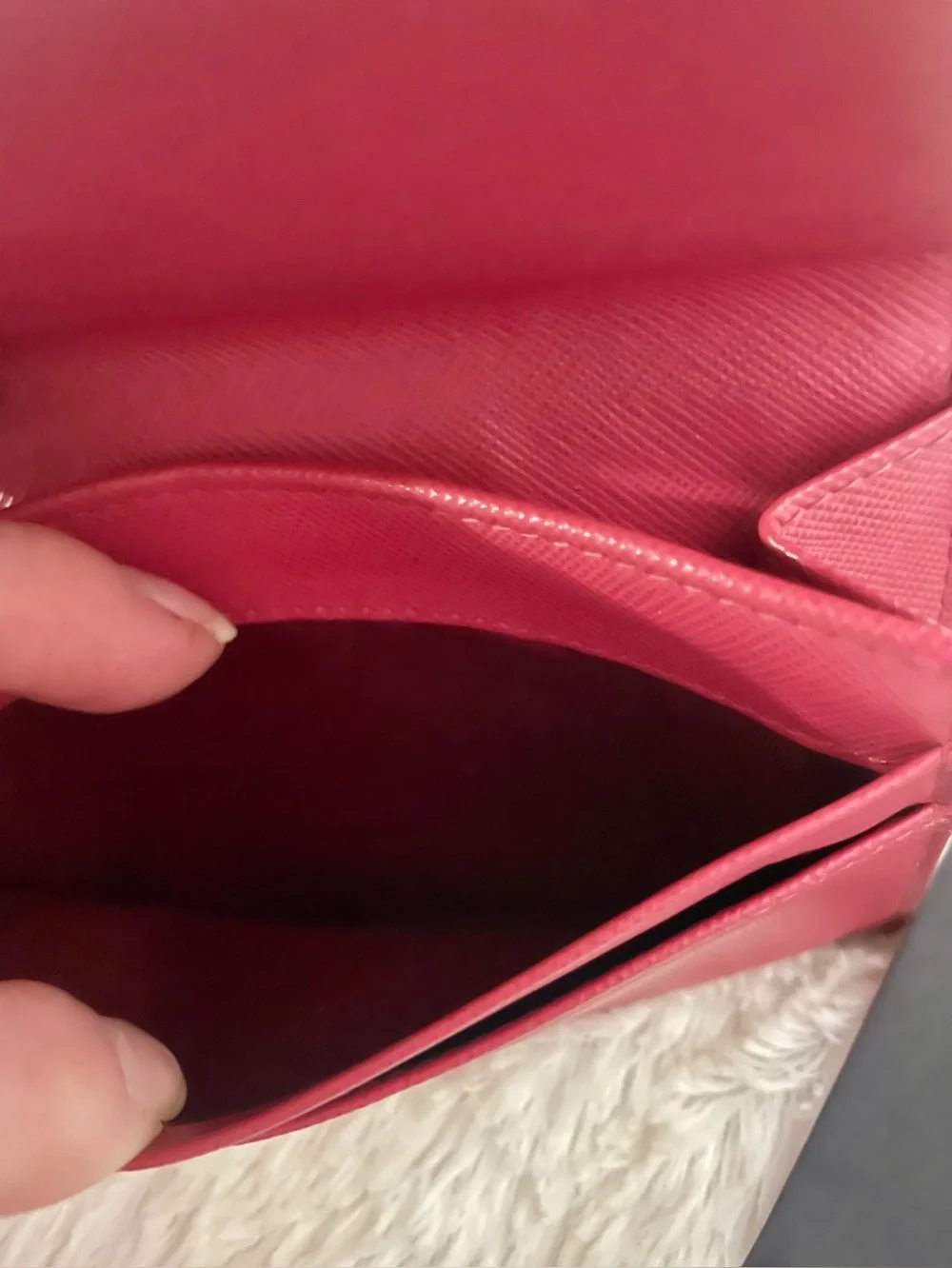PRADA Saffiano Leather Wallet